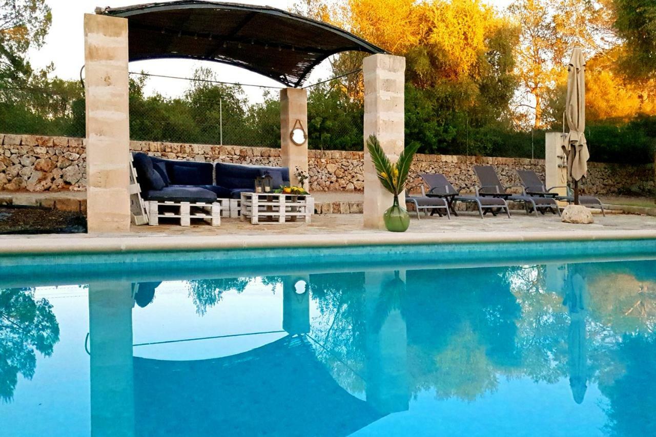 Finca Isabel Y Guillermo Con Posibilidad De Piscina Climatizada Sineu Kültér fotó