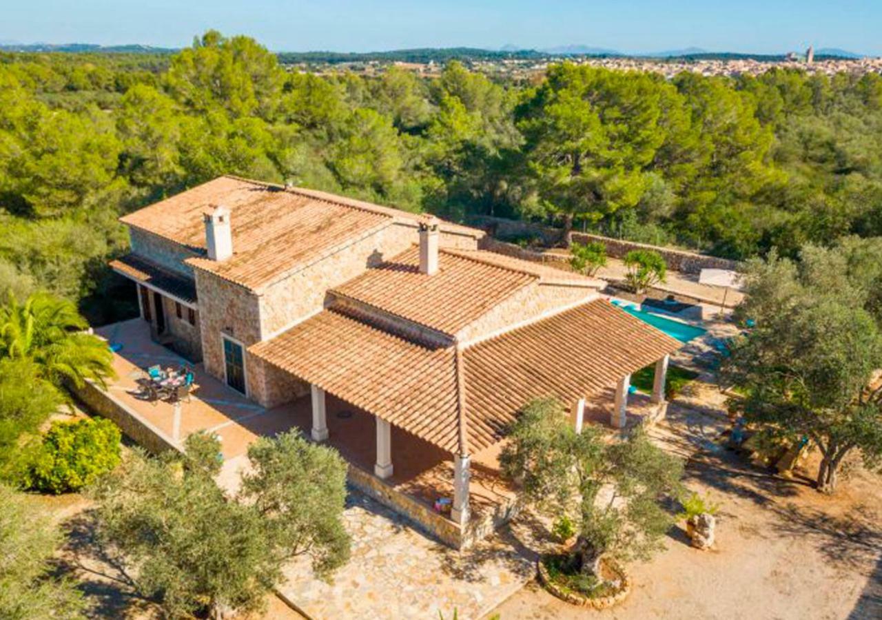 Finca Isabel Y Guillermo Con Posibilidad De Piscina Climatizada Sineu Kültér fotó